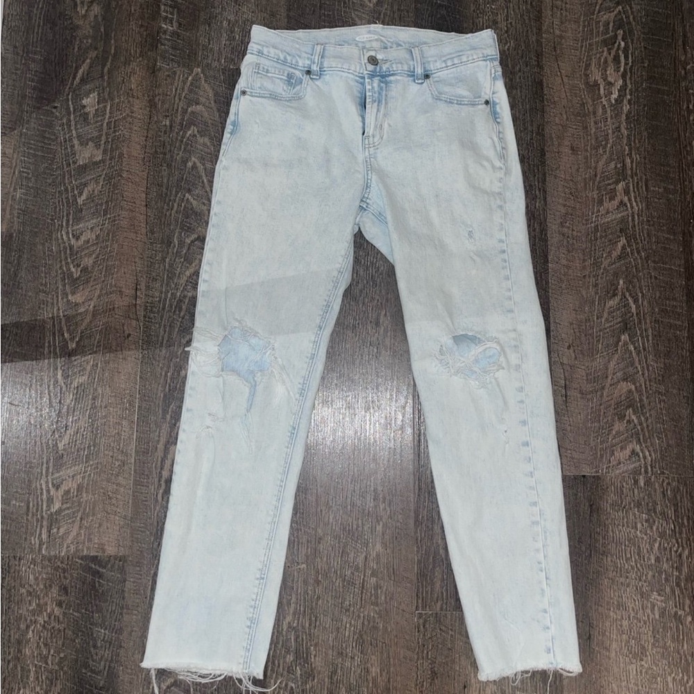 Old Navy Light Blue Boyfriend Jeans